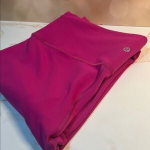 lululemon athletica Women's Fuchsia Athletic Pants